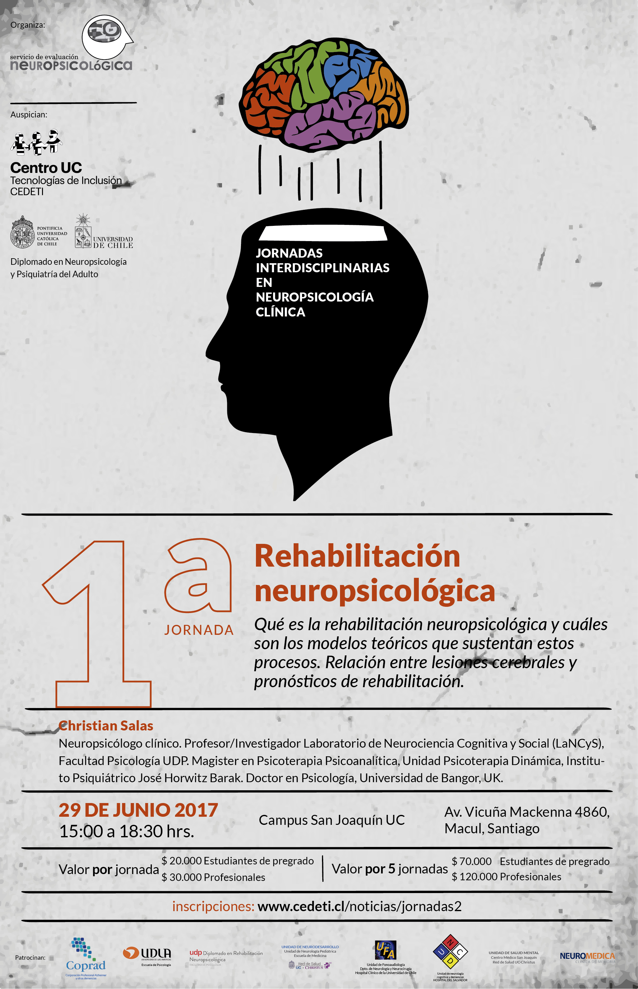 1. Rehabilitación neuropsicológica. Ch. Salas